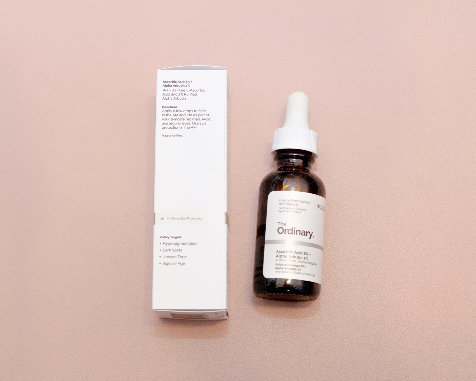 The Ordinary/ Ascorbic Acid 8% + Alpha Arbutin 2%