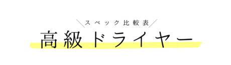 ヘアビューザー　ダイソン　比較