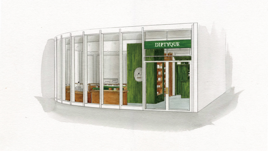 Diptyque　福岡　路面店